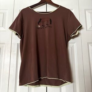 Lazy One "Pasture Bedtime" Horse Tee